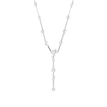 Swarovski 5711830 Constella Y Necklace Whi-Rhs Kolye