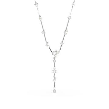 Swarovski 5711830 Constella Y Necklace Whi-Rhs Kolye