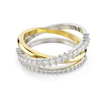Swarovski 5714161 Re Hyperbola Ring 3 Band White-Mix 52 Yüzük