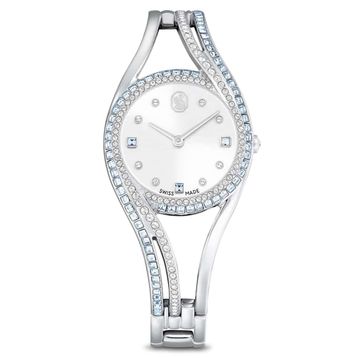 Swarovski 5715463 Hyperbola Bangle MB STS/Blue/STS Kol Saati