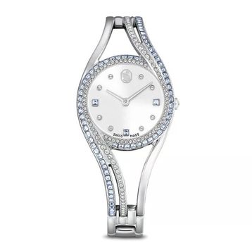 Swarovski 5715463 Hyperbola Bangle MB STS/Blue/STS Kol Saati