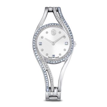 Swarovski 5715463 Hyperbola Bangle MB STS/Blue/STS Kol Saati