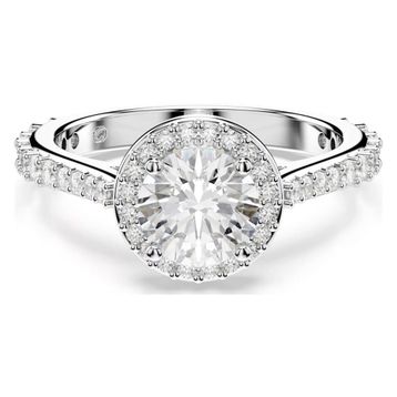 Swarovski 5717930 Re Una Ring Rnd Angelic White-Rhs 52 Yüzük