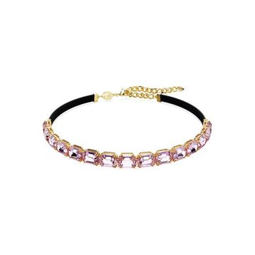 Swarovski 5720486 Millenia Choker Viol-Gos Kolye