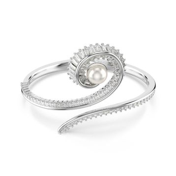 Swarovski 5720863 SS25 Capsule Bangle White-Rhs M Bilezik
