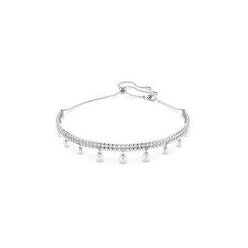 Swarovski 5720865 SS25 Capsule Choker Prl White-Rhs Kolye