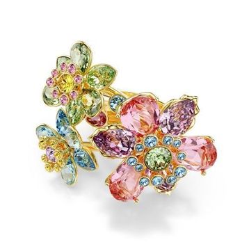 Swarovski 5721579 Idyllia Ring Triple Mul-Gos 52 Yüzük