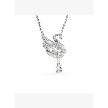 Swarovski 5723387 Swan Pend Drop Whi-Rhs Kolye