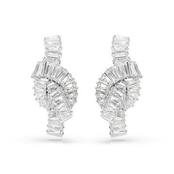 Swarovski 5727040 Matrix PE Knot WHI/RHS Küpe