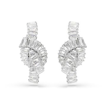 Swarovski 5727040 Matrix PE Knot WHI/RHS Küpe