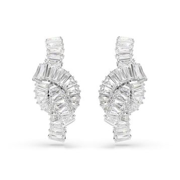 Swarovski 5727040 Matrix PE Knot WHI/RHS Küpe