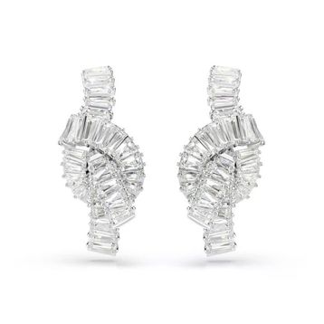 Swarovski 5727040 Matrix PE Knot WHI/RHS Küpe