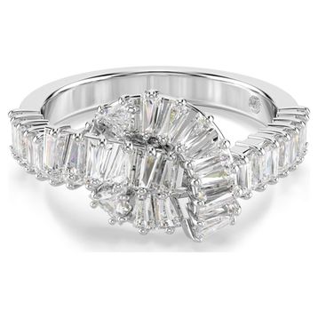 Swarovski 5727119 Matrix Ring Knot WHI/RHS 52 Yüzük