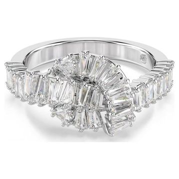 Swarovski 5727122 Matrix Ring Knot WHI/RHS 55 Yüzük