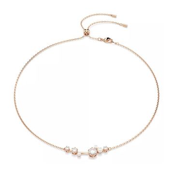 Swarovski 5729504 Constella Necklace Bar White-Ros Kolye