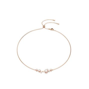 Swarovski 5729504 Constella Necklace Bar White-Ros Kolye