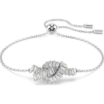 Swarovski 5731101 Matrix Bracelet Knot WHI/RHS M Bilezik