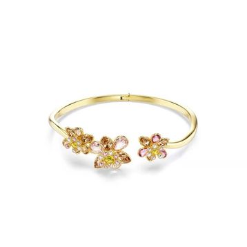 Swarovski 5732387 Idyllia Bangle Pink MUL/GOS M Bilezik