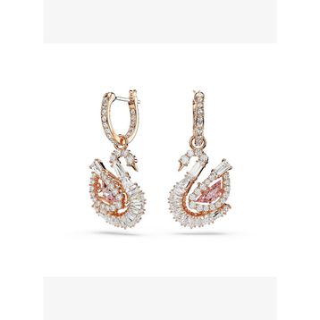 Swarovski 5732415 Swan PE Pink PIN/ROS Küpe