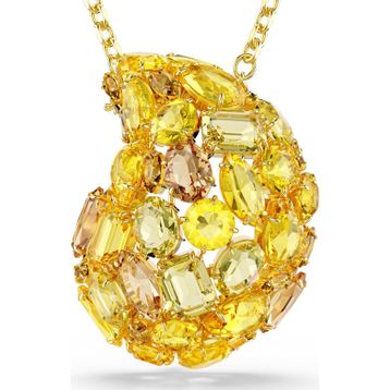 Swarovski 5732839 Gema Pend Brooch YEL GOS Kolye