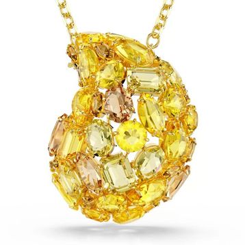 Swarovski 5732839 Gema Pend Brooch YEL GOS Kolye