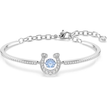 Swarovski 5736983 Symbolica Soft Blu-Rhs M Bilezik