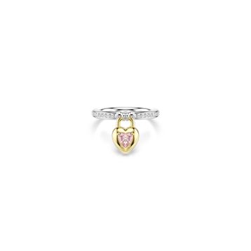 Swarovski 5737271 Idyllıa Ring Heart Mul-Mix 52 Yüzük