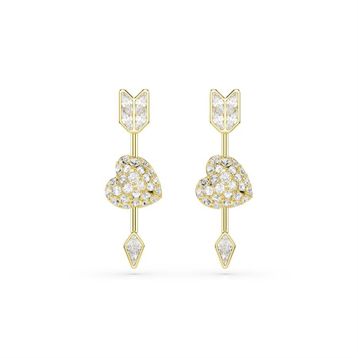 Swarovski 5737295 Idyllıa Pe Arrow Whi-Gos Küpe