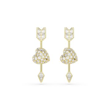 Swarovski 5737295 Idyllıa Pe Arrow Whi-Gos Küpe