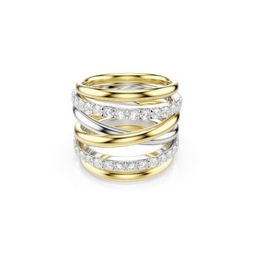 Swarovski 5740413 Hyperbola Ring Whi-Mix 52 Yüzük