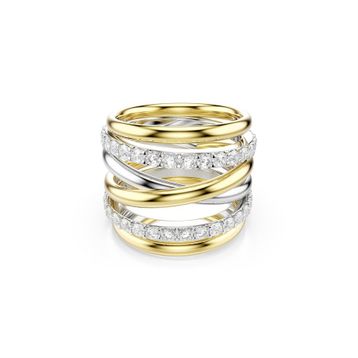 Swarovski 5740414 Hyperbola Ring Whi-Mix 55 Yüzük