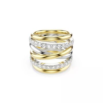 Swarovski 5740414 Hyperbola Ring Whi-Mix 55 Yüzük