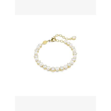 Swarovski 5742026 Matrix Tb Pearl White-Gos Bilezik