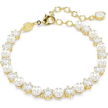 Swarovski 5742026 Matrix Tb Pearl White-Gos Bilezik