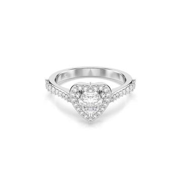 Swarovski 5744045 Una Ring Hrt White-Rhs 58 Yüzük
