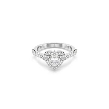 Swarovski 5744045 Una Ring Hrt White-Rhs 58 Yüzük