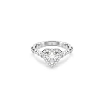 Swarovski 5744045 Una Ring Hrt White-Rhs 58 Yüzük