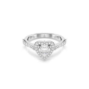 Swarovski 5744046 Una Ring Hrt White-Rhs 55 Yüzük