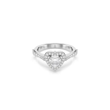Swarovski 5744049 Una Ring Hrt White-Rhs 60 Yüzük