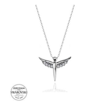 Swarovski Melek 925 Ayar Gümüş Kolye