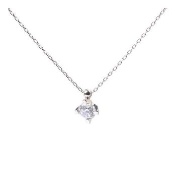 Swarovski Pırlanta Modeli 0.60 Karat Tektaş 925 Ayar Gümüş Kolye