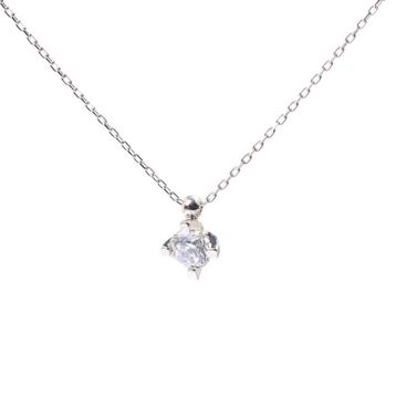 Swarovski Pırlanta Modeli 0.60 Karat Tektaş 925 Ayar Gümüş Kolye