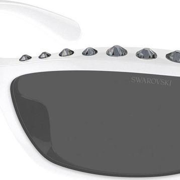 Swarovski SK6009 102987 73 Beyaz Kadın Güneş Gözlüğü