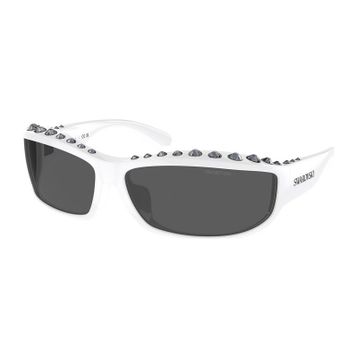 Swarovski SK6009 102987 73 Beyaz Kadın Güneş Gözlüğü
