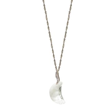 Swarovski Taşlı Gümüş Kolye