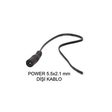 Swat 5.5x2.1 mm Dişi Power Voltaj Kablosu