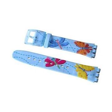 Swatch Bant AGS125 Plastik Kol Saati Kayışı