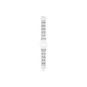 Swatch Bant ASFK320G Skin Kol Saati Kayışı
