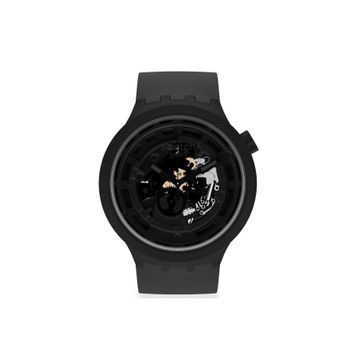 Swatch Big Bold Ceramic C-Black SB03B100 Kol Saati