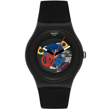 Swatch Black Lacquered Again SO29B107 Kol Saati